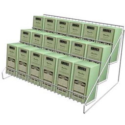 24 三層店面臺(tái)面展示架